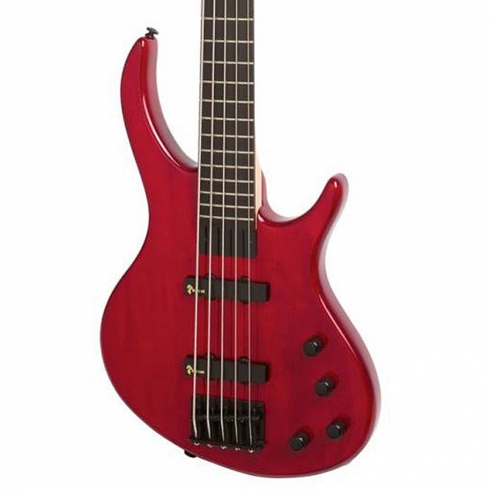 5弦希少　美品　Epiphone Toby by Tobias Deluxe V Toby Deluxe-V - Ebony | Sweetwater